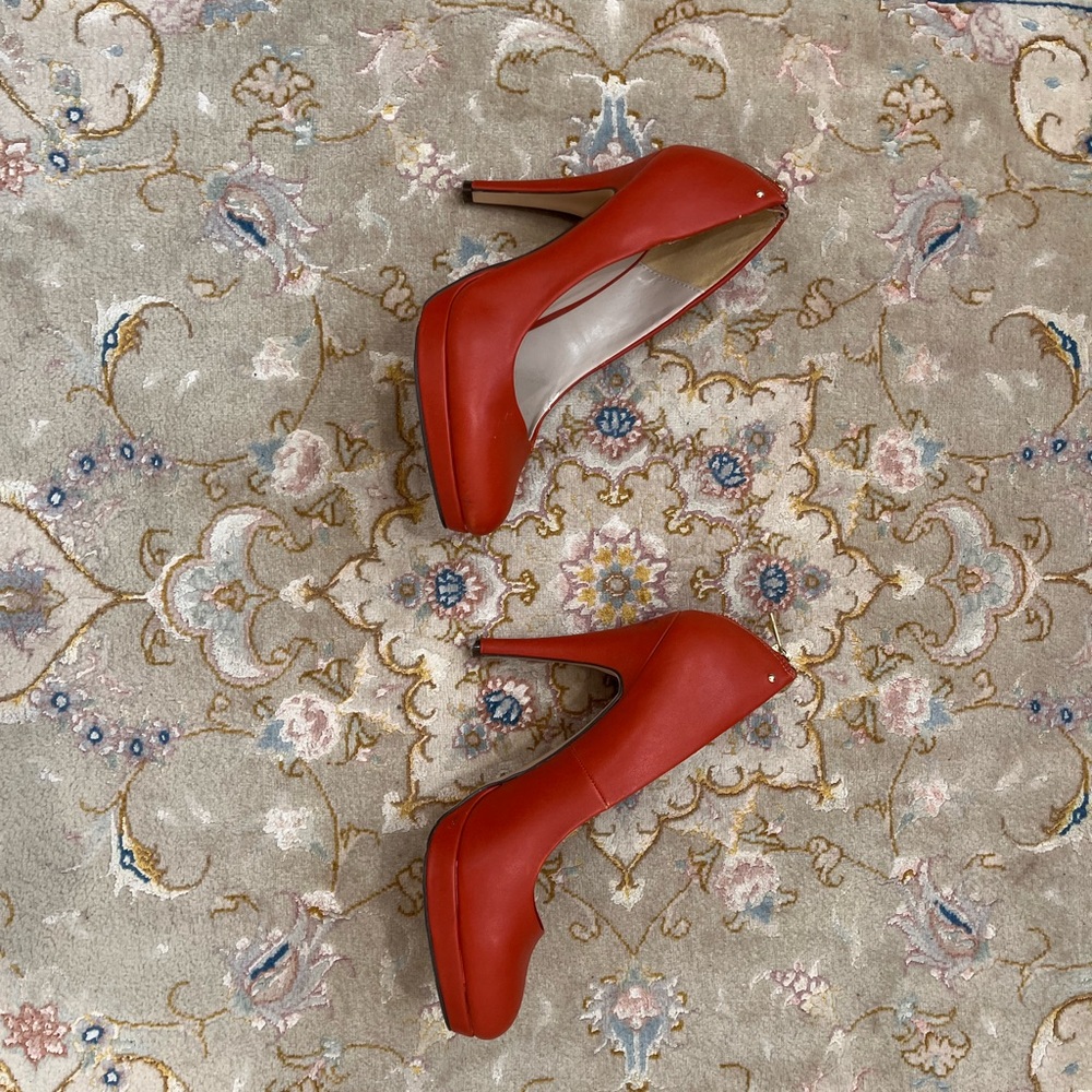 Call It Spring Bold Red Heels - Picture 3 of 4